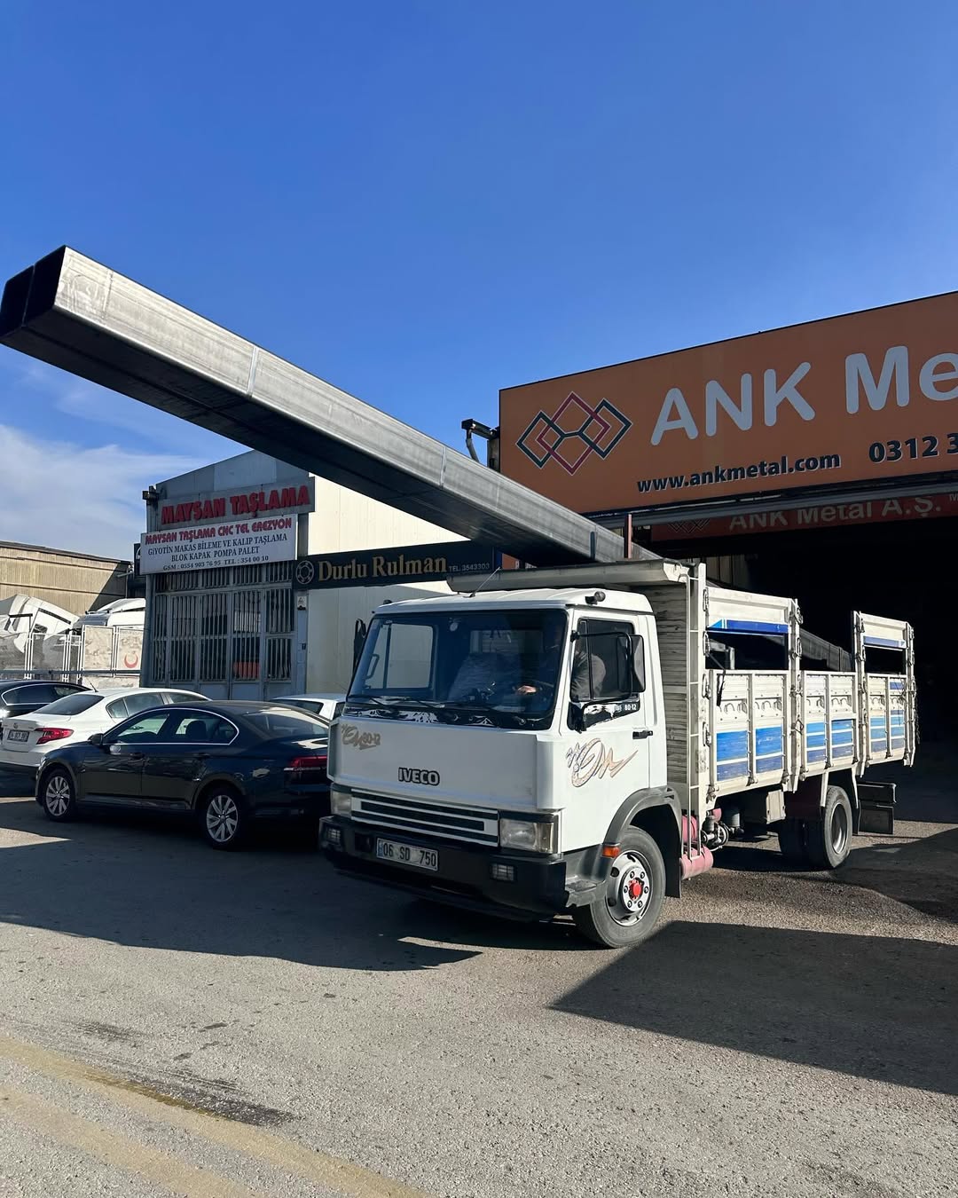 ANK Metal tesis girişi